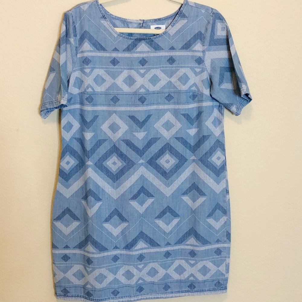 FINAL OFFER EUC Old Navy Chambray Mini Dress
